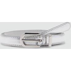 Silver - Women Belts Mango Meve Metallic Belt