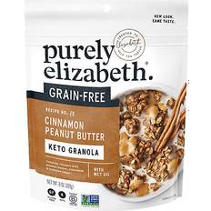 Purely Elizabeth Grain-Free Granola Cereal Organic Gluten Free Keto Cinnamon Peanut Butter
