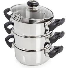 Integrated Strainer Casseroles Morphy Richards Equip with lid 18 cm
