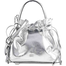 Polyester Bucket Bags DKNY Feven Bucket Bag - Silver