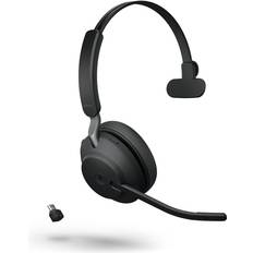 In-Ear Headphones Jabra Evolve2 65, Link 390c MS Mono