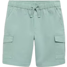 Mango Kid's Cargo Pockets Bermuda Shorts - Turquoise