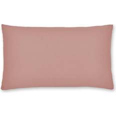 Dunelm Pure Cotton Standard Pillow Case Pink (76x48cm)