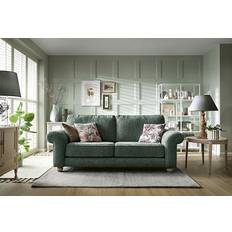 3 Seater - Green Furniture Abakus Direct Ingrid Jungle Green Sofa 215cm 3 Seater