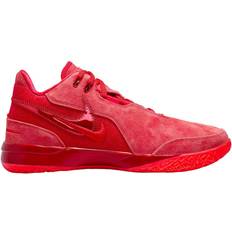 39 ½ Basketball Shoes Nike LeBron NXXT Gen AMPD M - University Red/Bright Crimson