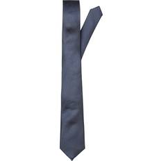 Blue Ties Selected Homme Herren Slhnew Texture Tie 7cm Noos Krawatte, Dark Sapphire, Einheitsgr