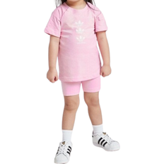 adidas Kid's Originals Repeat Trefoil T-shirt and Shorts Set - True Pink