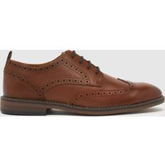Oxford Schuh Rafe Leather Brogue Shoes, Brown, 11, Men