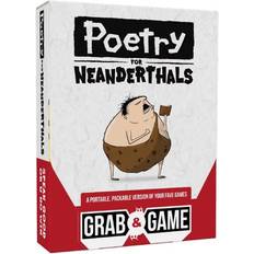 Exploding Kittens Poetry For Neanderthals Grab & Game Laugh-Out-Loud Card Games for Families & Party Games Ages 7 60 Cards, 200 Words, Single-Syllable Guessing Fun for Parties & Groups