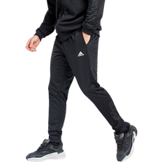 Adidas Joggers - Men Trousers adidas Badge of Sport Linear Logo Track Pants - Black