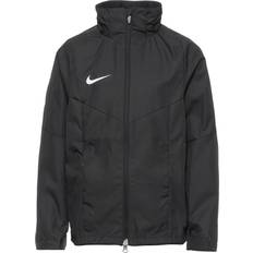 Nike Older Kid's Storm-FIT Academy23 Football Rain Jacket - Black/White (DX5494-010)