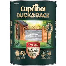 Cuprinol 5 year ducksback Cuprinol 5 Year Ducksback Wood Paint Herring Grey 5L