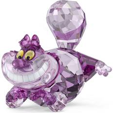 Purple Figurines Swarovski Alice In Wonderland Cheshire Cat Figurine 5cm