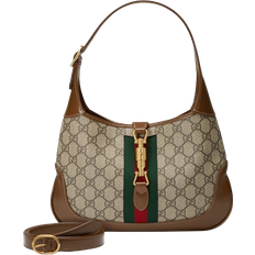 Brown Crossbody Bags Gucci Jackie 1961 Small Shoulder Bag - Beige/Ebony