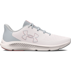 Under Armour Women Running Shoes Under Armour Charged Pursuit 3 Big Logo W - White/Halo Gray/Pink Fizz