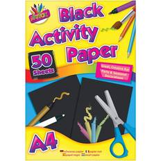 Tallon A4 Pad Black 50 Sheets