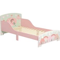 ZONEKIZ Toddler Bed Frame with Animal Theme 30.3x56.3"