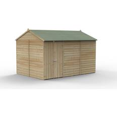 12 x 8 shed Forest Garden Beckwood SPR128DDNWMHD (Building Area 9.39 m²)