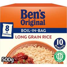Rice & Grains Ben's Original Boil In Bag Long Grain Rice 500g 1pack