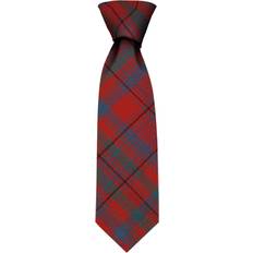 Red Ties iLuv Clan tie murray of tullibardine ancient tartan wool scottish handmade necktie