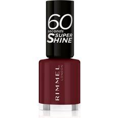 Pink Nail Products Rimmel 60 Seconds Super Shine Nail Polish #340 Berries & Cream 8ml