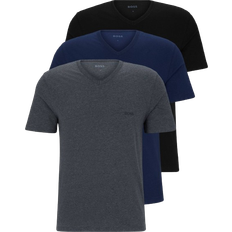 Hugo Boss Classic V-Neck T-shirt 3-pack - Light Blue