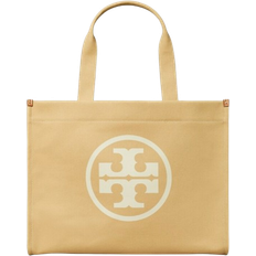 Canvas Fabric Tote Bags Tory Burch Ella Canvas Tote Bag - Hickory
