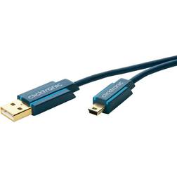 ClickTronic Casual USB A - USB Mini-B 2.0 1.8m