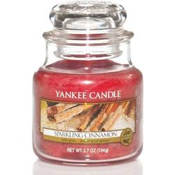 Yankee Candle Sparkling Cinnamon Small Scented Candle 104g
