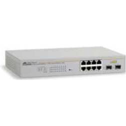 Allied Telesyn AT GS950/8 Gigabit WebSmart Switch 8 x 10/100/1000Mbps RJ-45 + 2 x SFP (AT-GS950/8)
