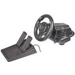 Tracer Drifter Steering Wheel with Pedal - Black
