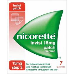 Nicorette Step2 Invisi 15mg 7pcs Patch