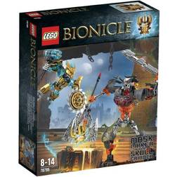 Lego Bionicle Mask Maker vs. Skull Grinder 70795