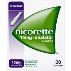Nicorette 15mg 20pcs Inhalator