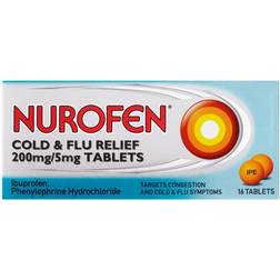 Nurofen Cold and Flu Relief 200mg 16pcs Tablet