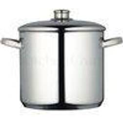 KitchenCraft MasterClass Stainless Steel with lid 7 L 22 cm
