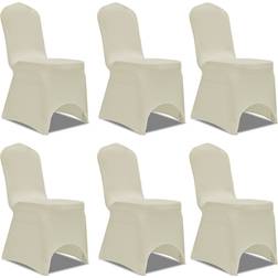 vidaXL 241199 Loose Chair Cover Cream