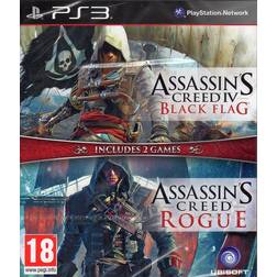 Double Pack (Assassin's Creed 4: Black Flag + Assassin's Creed: Rogue) (PS3)