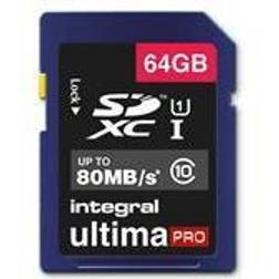 Integral UltimaPro SDXC UHS-I U1 80MB/s 64GB