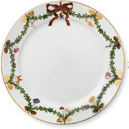 Royal Copenhagen Star Fluted Christmas Dinner Plate 27cm