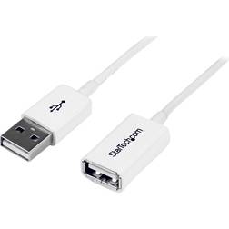 StarTech Thin USB A - USB A M-F 2.0 3m
