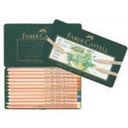 Faber-Castell PITT Pastel Color Pencils Tin of 12