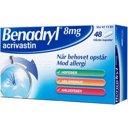 Benadryl 8mg 48pcs Capsule