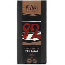 Vivani Dark Chocolate with 92% Cocoa 80g