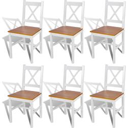 vidaXL 271497 6-pack Kitchen Chair