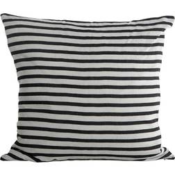 House Doctor Stripe Cushion Cover Black (50x50cm)