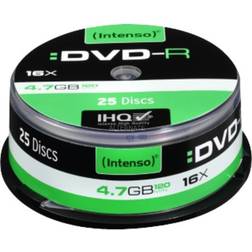 Intenso DVD-R 4.7GB 16x Spindle 25-Pack
