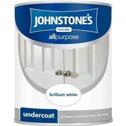 Johnstones Undercoat Wood Paint White 2.5L
