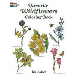 Favorite Wildflowers Coloring Book (Paperback, 1991)