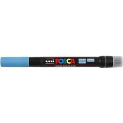 Uni Posca PCF-350 Brush Tip Light Blue